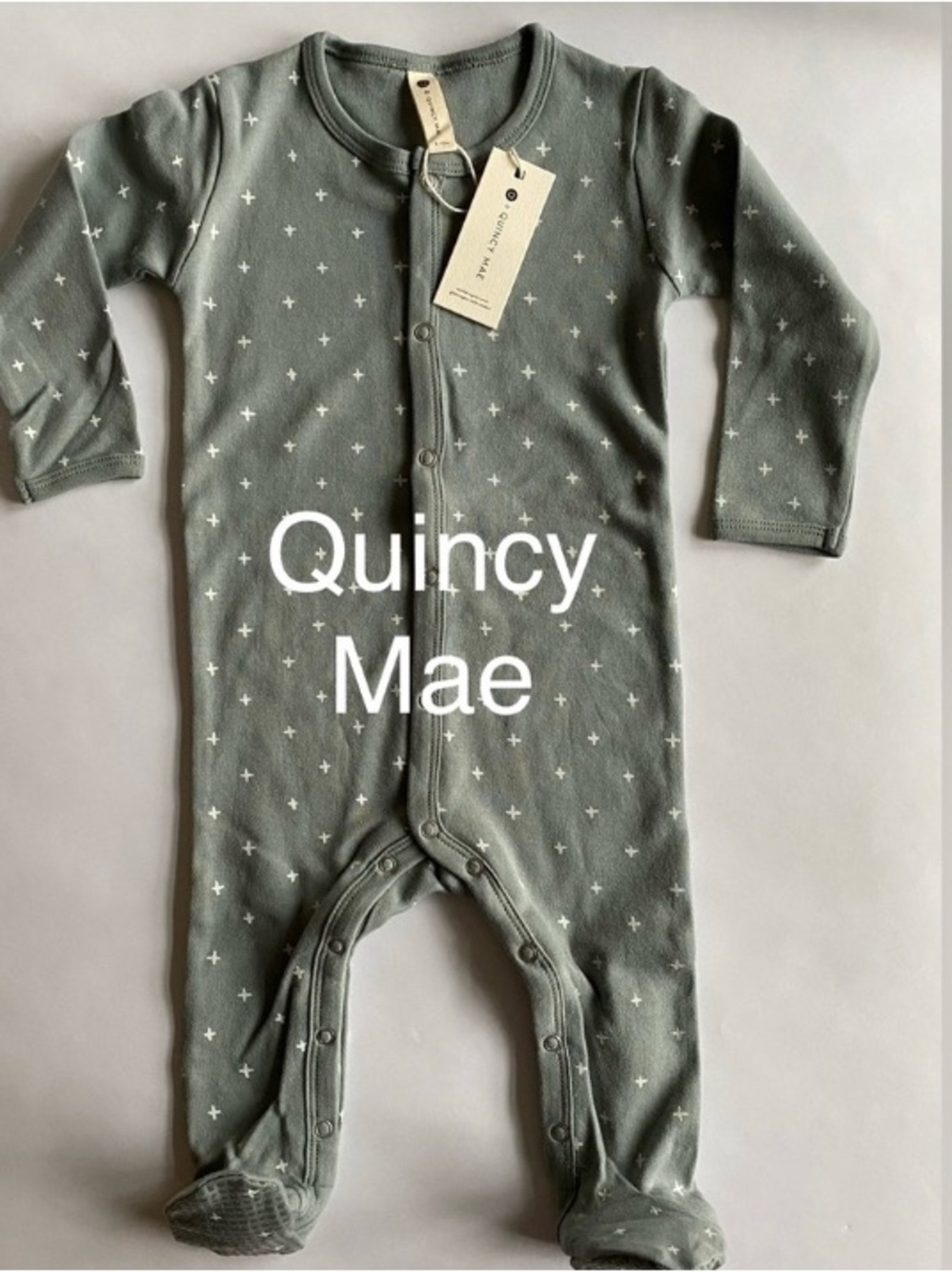 6 Pc Quincy Mae NWT Gift Set, Sizes: 3-6M to 2/3Y, Organic Cotton, Value Bundle - Picture 7 of 12